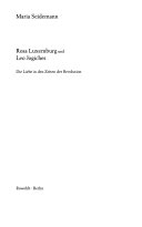 Rosa Luxemburg und Leo Jogiches