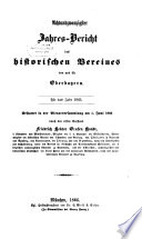 Jahresbericht des Historischen Vereins von Oberbayern