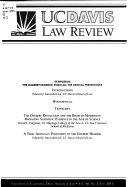 U C Davis Law Review