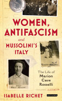 Read Pdf Women, Antifascism and Mussolini’s Italy