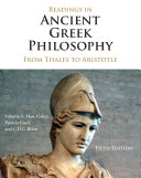 Read Pdf Readings in Ancient Greek Philosophy