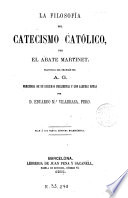 La Filosof A Del Catecismo Cat Lico