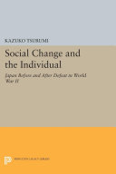 Read Pdf Social Change and the Individual