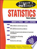 Schaum S Outline Of Theory And Problems Of Statistics