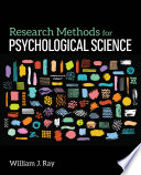 Research Methods For Psychological Science