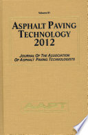 Asphalt Paving Technology 2012