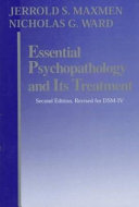 Essential Psychopathology And Its Treatment