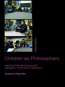 Read Pdf Children as Philosophers