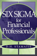 Six Sigma for Financial Professionals pdf