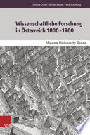 Wissenschaftliche Forschung in Österreich 1800-1900