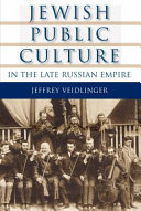 Read Pdf Jewish Public Culture in the Late Russian Empire