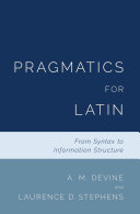 Read Pdf Pragmatics for Latin