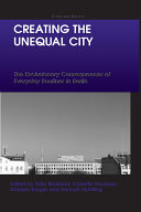 Read Pdf Creating the Unequal City