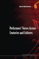 Read Pdf Performers' Voices Across Centuries and Cultures