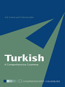 Read Pdf Turkish: A Comprehensive Grammar