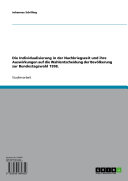 Die Individualisierung in der Nachkriegszeit und ihre Auswirkungen auf die Wahlentscheidung der Bevölkerung zur Bundestagswahl 1998. ~autofilled~