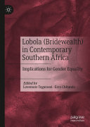 Read Pdf Lobola (Bridewealth) in Contemporary Southern Africa
