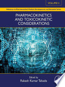 Pharmacokinetics And Toxicokinetic Considerations Vol Ii