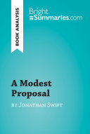 Read Pdf A Modest Proposal by Jonathan Swift (Book Analysis)