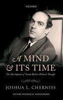 Read Pdf A Mind and its Time