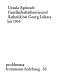 Gesellschaftstheorie und Ästhetik bei Georg Lukacs bis 1933