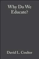Read Pdf Why Do We Educate?