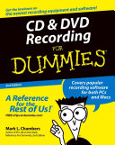 Read Pdf CD and DVD Recording For Dummies