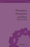 Read Pdf Possession, Puritanism and Print