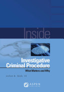 Read Pdf Inside Investigative Criminal Procedure