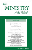 Read Pdf The Ministry of the Word, Vol. 24, No. 6
