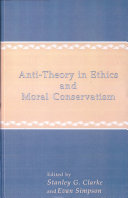 Read Pdf Anti-Theory in Ethics and Moral Conservatism