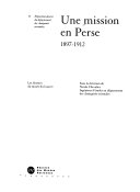 Une Mission en Perse: 1897-1912