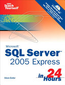 Read Pdf Sams Teach Yourself SQL Server 2005 Express in 24 Hours