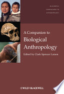 A Companion To Biological Anthropology