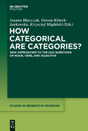 Read Pdf How Categorical are Categories?