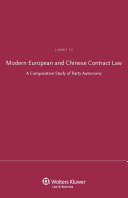 Read Pdf Modern European and Chinese Contract Law