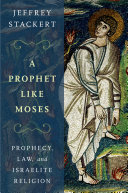 A Prophet Like Moses Book