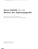 Xaver Imfeld, 1853-1909
