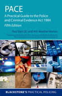 Read Pdf PACE: A Practical Guide to the Police and Criminal Evidence Act 1984