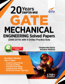 Read Pdf 20 years Chapter-wise GATE Mechanical Engineering Solved Papers (2000 - 2019) with 4 Online Practice Sets