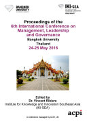 ICMLG 2018 6th International Conference on Management Leadership and Governance Book