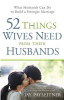 52 Things Wives Need from Their Husbands Book