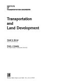 Transportation and Land Development
