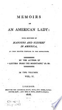 Book Memoirs of an American Lady