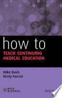 How To Teach Continuing Medical Education