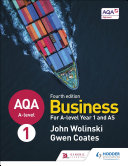 Read Pdf AQA A-level Business Year 1 and AS Fourth Edition (Wolinski and Coates)