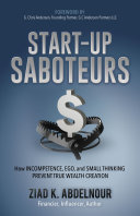 Start-Up Saboteurs Book
