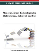 Read Pdf Modern Library Technologies for Data Storage, Retrieval, and Use