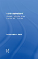 Read Pdf Syrian Ismailism