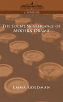 Read Pdf The Social Significance of Modern Drama